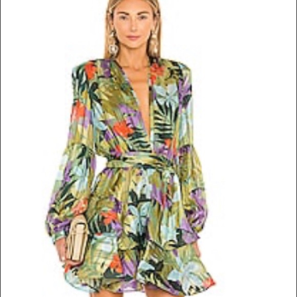 Bronx and Banco- Tropics Mini Dress in XS - Picture 1 of 2